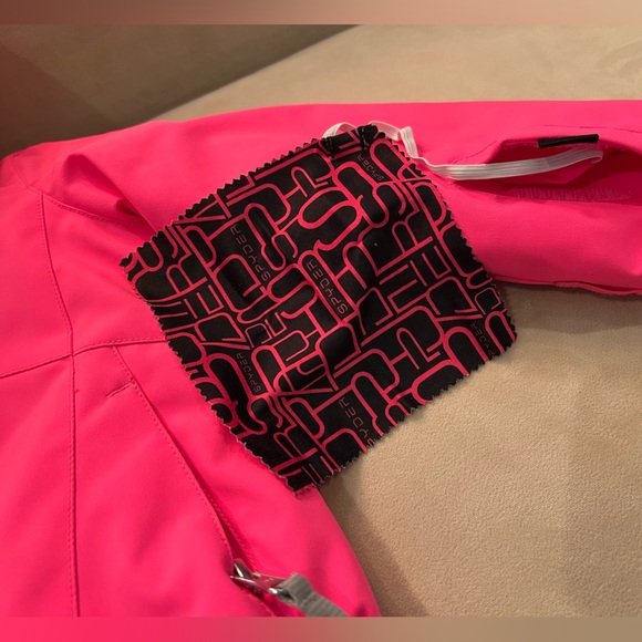 *Like New* Spyder Ski Jacket - Girls 3T - Neon Pink! - Picture 7 of 7